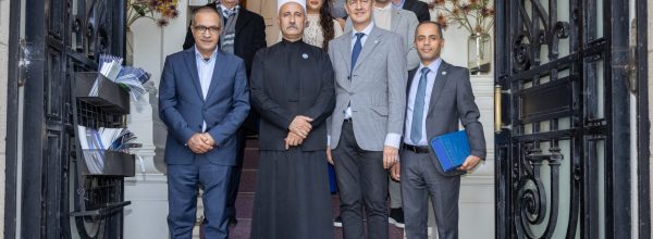 Sheikh Bader Kasem, Rev Eric Roux and a delagation of the Universal Peace Council